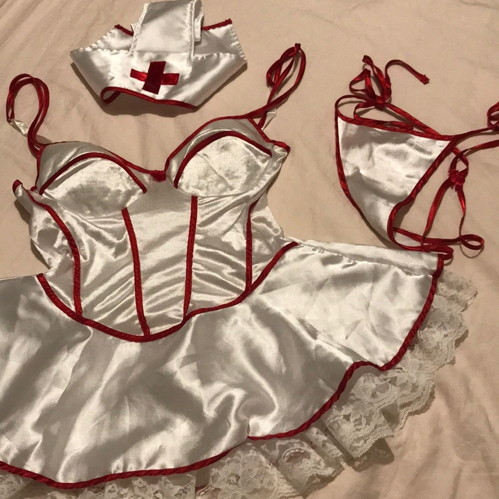 Lingerie-Sexy Nurse Costume